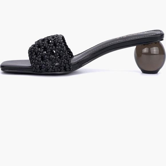 TORGEIS- Cleo Ball Heel Woven Sandal - Picture 6 of 7